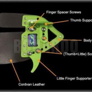 FIVICS SAKER I PATELLETTA CORDOVAN RH X-SMALL