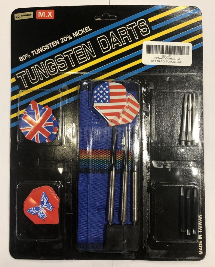 SET DARDI TUNGSTENO 3 PZ