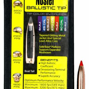 NOSLER PALLA 284" 150 GRS BALLISTIC TIP