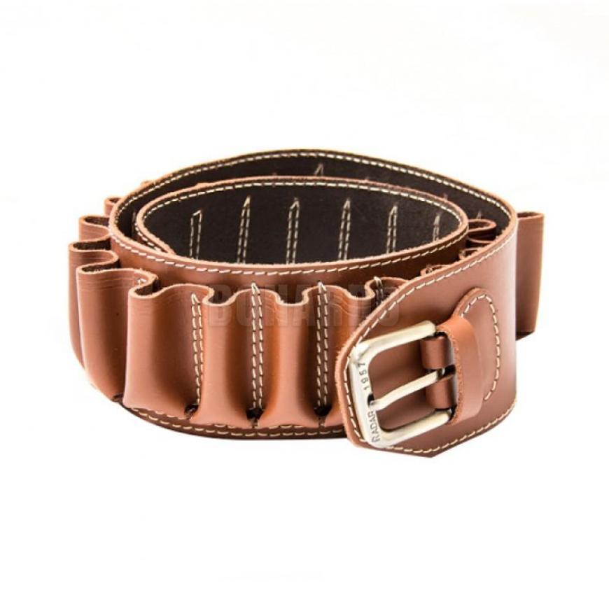 RADAR CARTUCCERA CARABINA 25 CELLE IN PELLE CAL 12