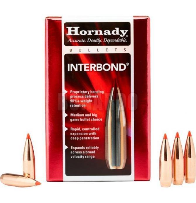 HORNADY PALLA 284" INTERBOND 154GRS CONF.100