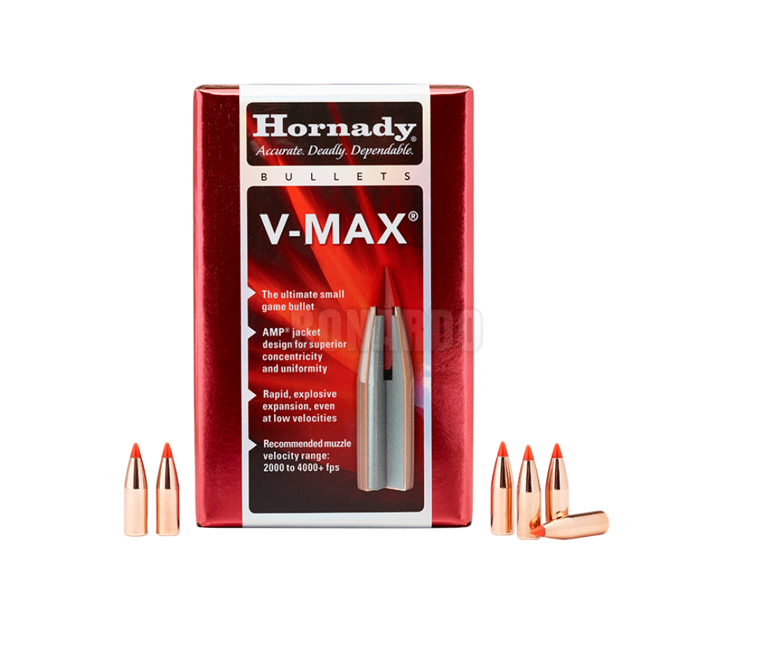 HORNADY PALLA 284" V-MAX 95GRS CONF.100