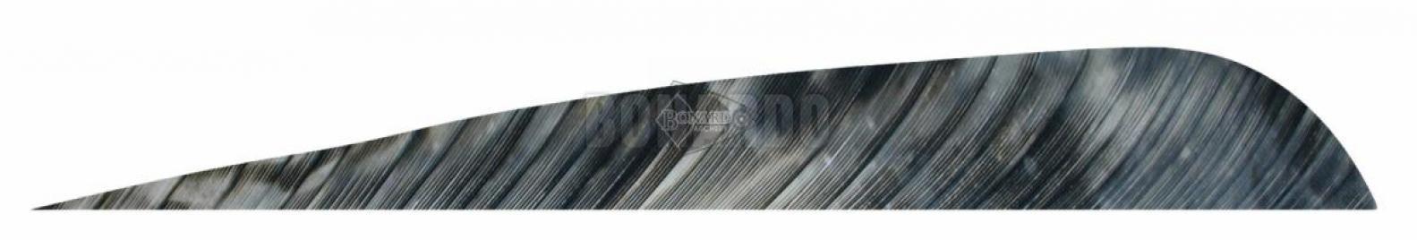 GATEWAY PENNE NATURALI 4" PARABOLA  TREBARK GREY/BLACK