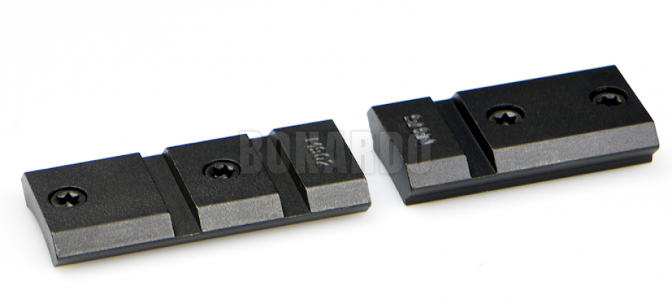 WARNE BASE 2 PZ MAXIMA IN ACCIAIO PER WEATHERBY MK5