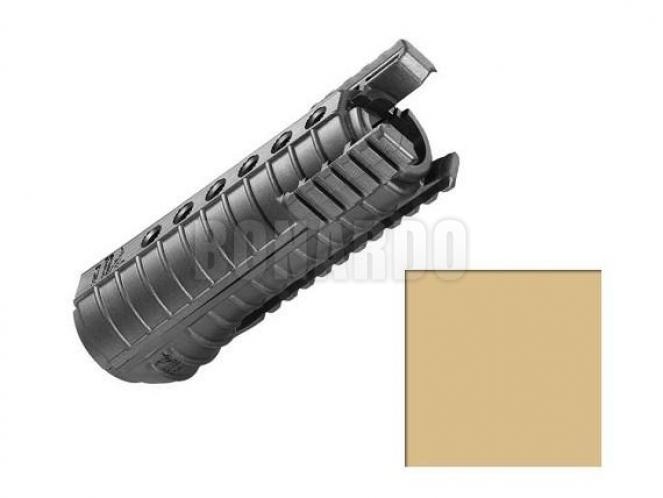 FAB DEF ASTINA IN POLIMERO CON TRE SLITTE PER M4  SABBIA