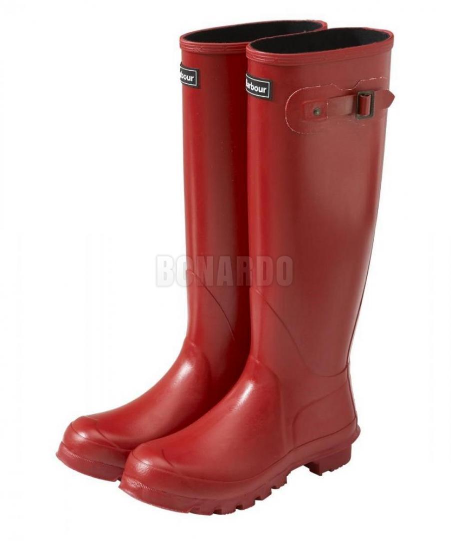 BARBOUR STIVALE WELLINGTON K2 ROSSO TG. 39