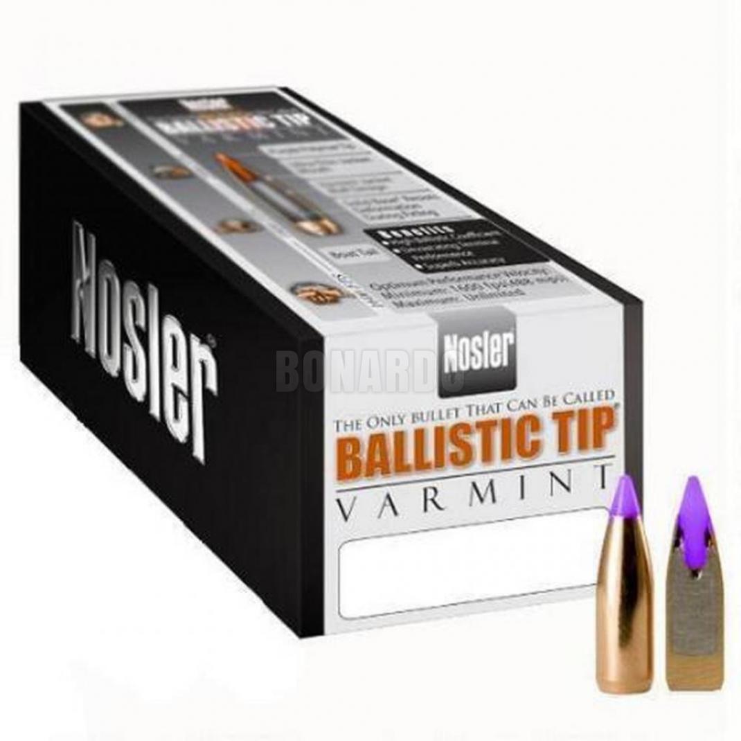 NOSLER PALLA 243" 70 GRS BALLISTIC TIP conf.100
