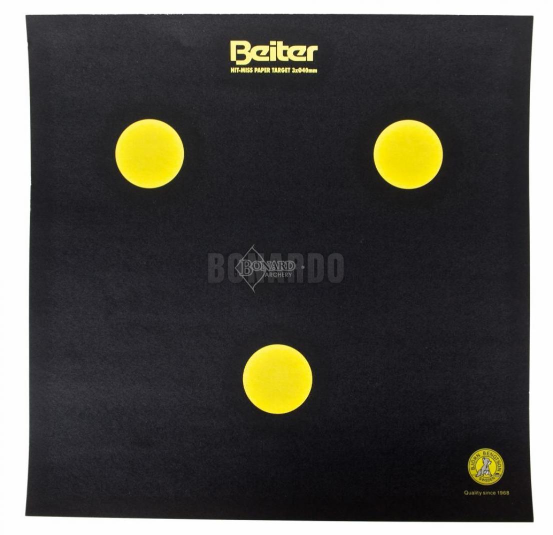 BEITER HIT MISS BERSAGLIO IN CARTA 3X40mm
