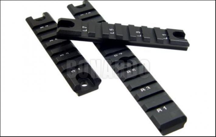 UTG WEAVER PER GUARDIAMANO NERO CON WEAVER PER M4-M16