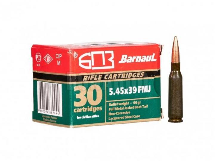 BARNAUL MUNIZIONI  CAL. 5,45X39 SP CONF. 30PZ