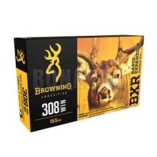 BROWNING MUNIZIONI CAL.308W BXR 155GRS