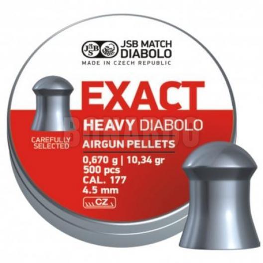 JSB PALLINI EXACT HEAVY DIABOLO CAL.4,5   4,52