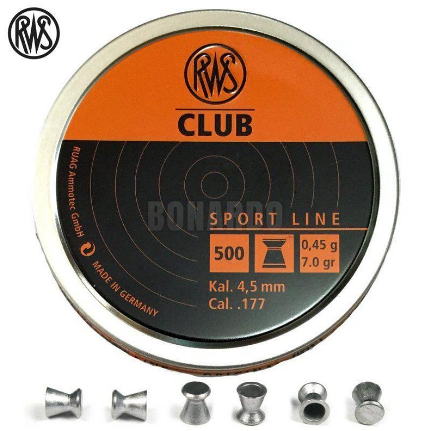 RWS PALLINI DIABOLO CLUB  CAL. 4,5  CONF. 500 0.45G