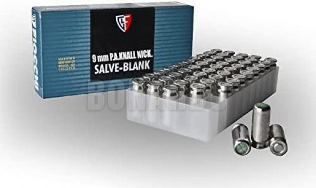 FIOCCHI CARTUCCE A SALVE CAL.9mm P.A.K
