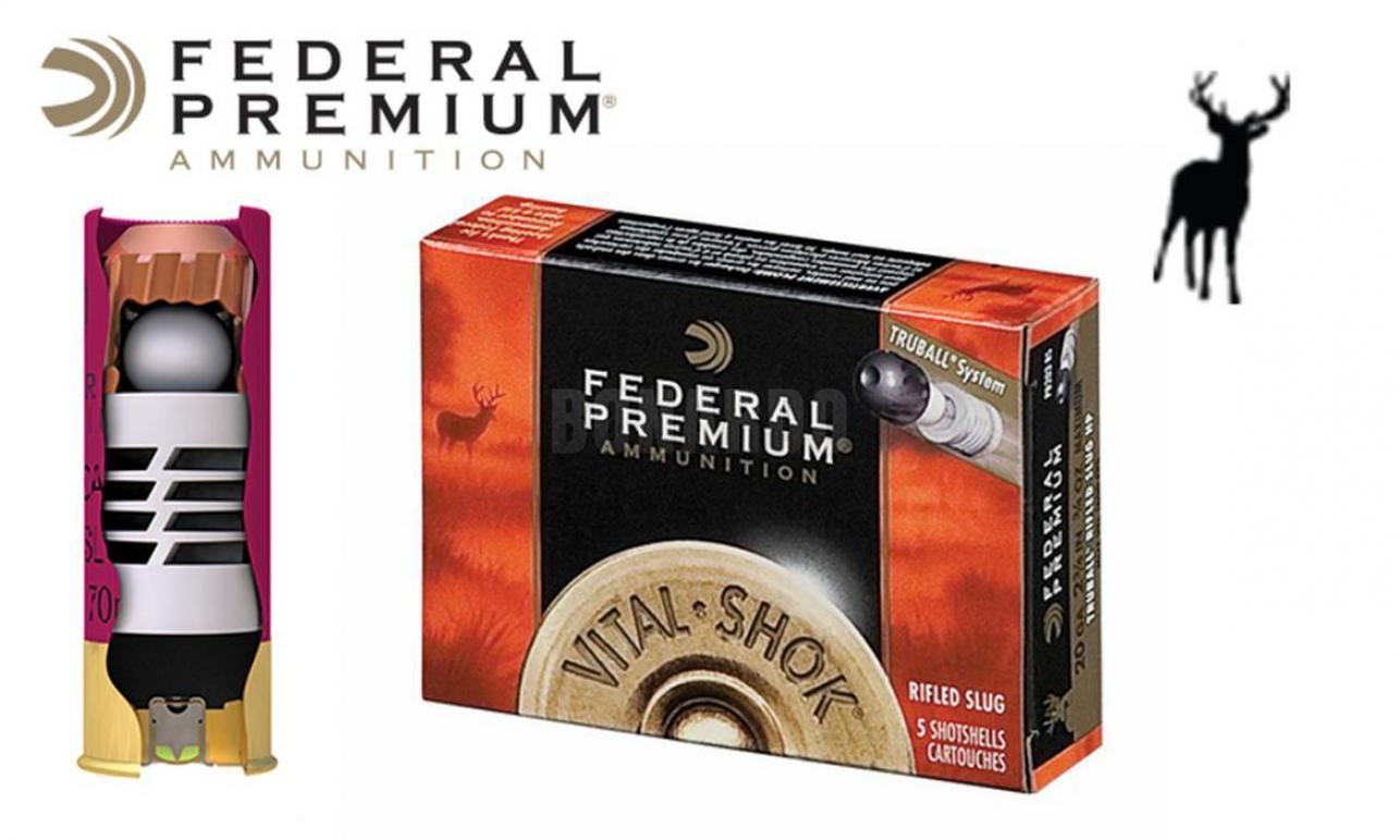 FEDERAL MUNIZIONI PALLA CAL.20 TRUBAL PB203