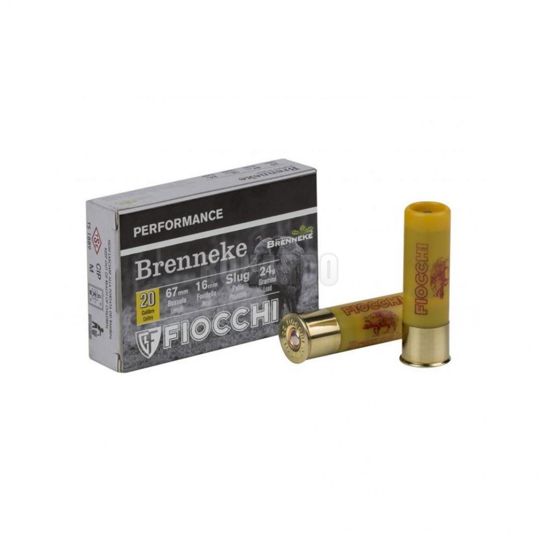 FIOCCHI MUNIZIONI CAL.20 PALLA BRENNEKE 24 GR