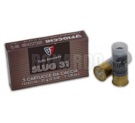 FIOCCHI MUNIZIONI CAL.12 PALLA BRENNEKE 31 GR