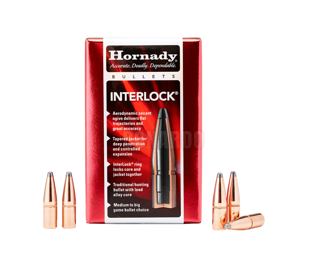 HORNADY PALLA 308" INTERLOCK 220GRS RN CONF.100