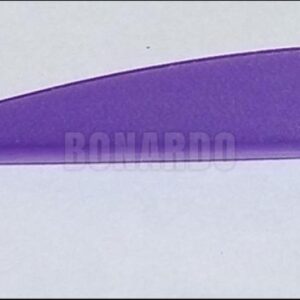 BOHNING ALETTA IN PLASTICA A SCUDO 1.75" OLD SERIES PURPLE