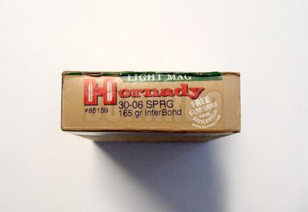HORNADY MUNIZIONI CAL.30-06 LIGHT MAG 150 GRS INTERBOND