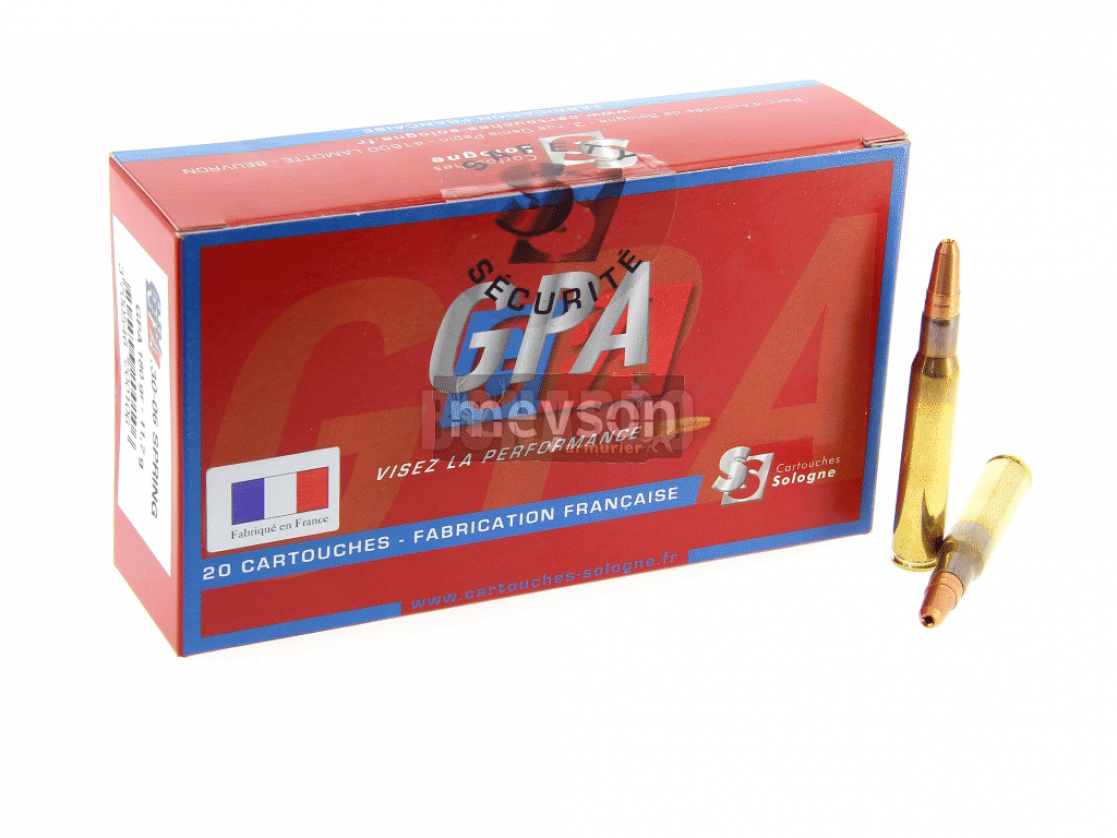 SOLOGNE MUNIZIONI CAL.7X57R 150 GRS GPA