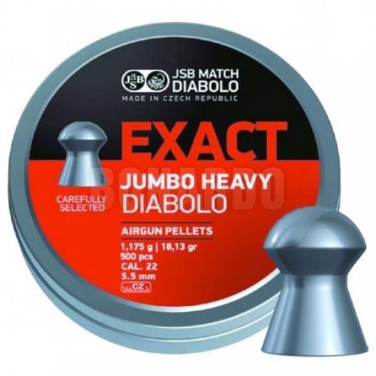 JSB PALLINI EXACT HEAVY DIABOLO CAL. 5,5   5,51 CONF. 500