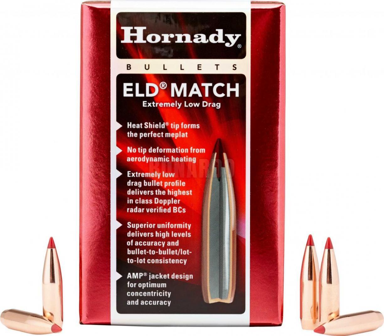 HORNADY PALLA 284" ELD MATCH 162GRS CONF.100