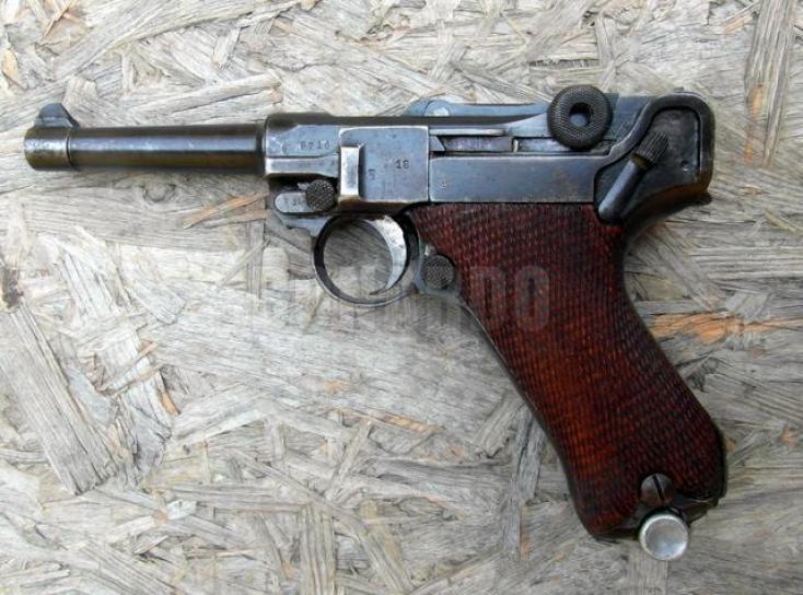 LUGER P08 CAL.7,65 PARAB. ERFURT 1918