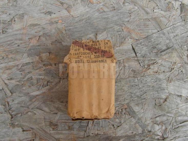 MUNIZIONI CAL 7,5X54 FRENCH INCENDIARIE