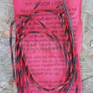 BLACK WIDOW FLAMISH STRING ORIGINAL RERCURVE D97 62"- 14