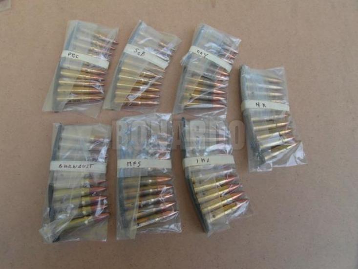 MUNIZIONI IN PIASTRINA CAL 7.62X39 CONF. 10 PZ