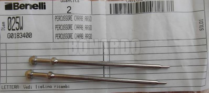 BENELLI PERCUSSORE RICAMBIO CARABINA ARGO