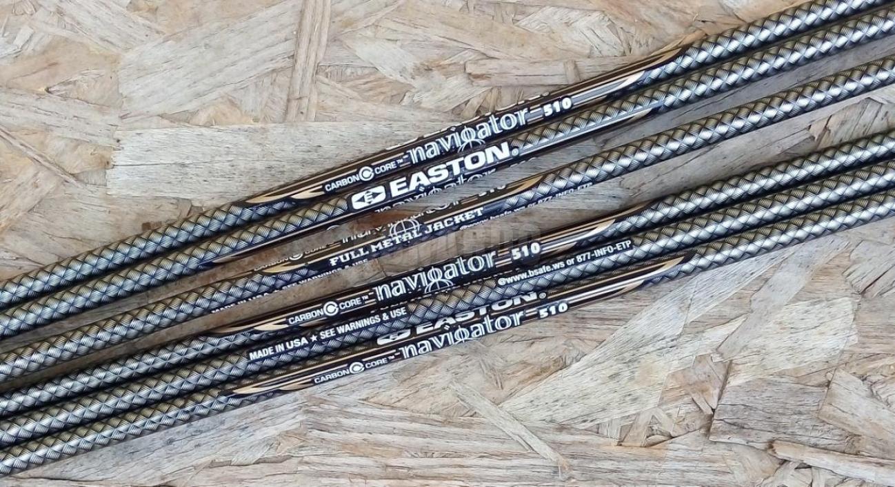 EASTON ASTA NAVIGATOR FULL METAL JACKET CONFEZIONE 12 PEZZI SPINE 690