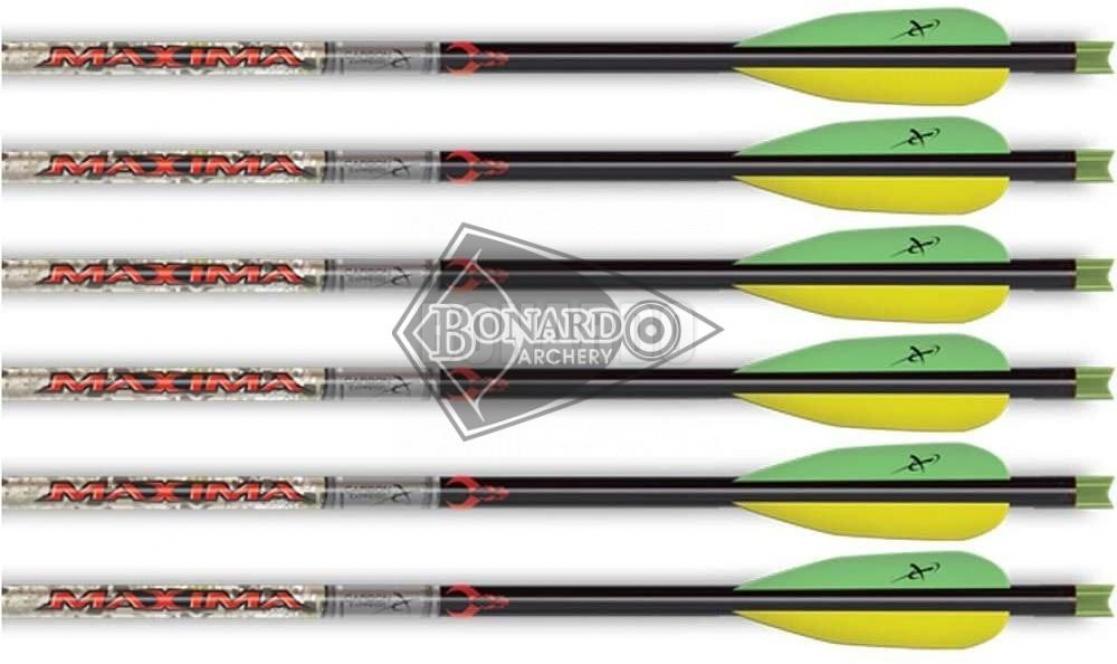 CARBON EXPRESS DARDO BALESTRA MAXIMA BADLANDS 22" CONFEZIONE 3 PEZZI