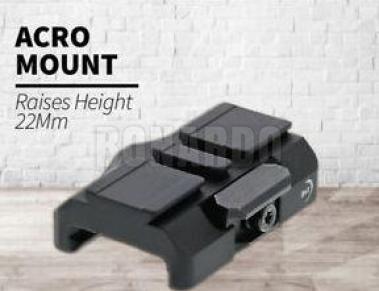 AIMPOINT  BASE PICATINNY  PER ACRO C-1 200666 ALT.22mm