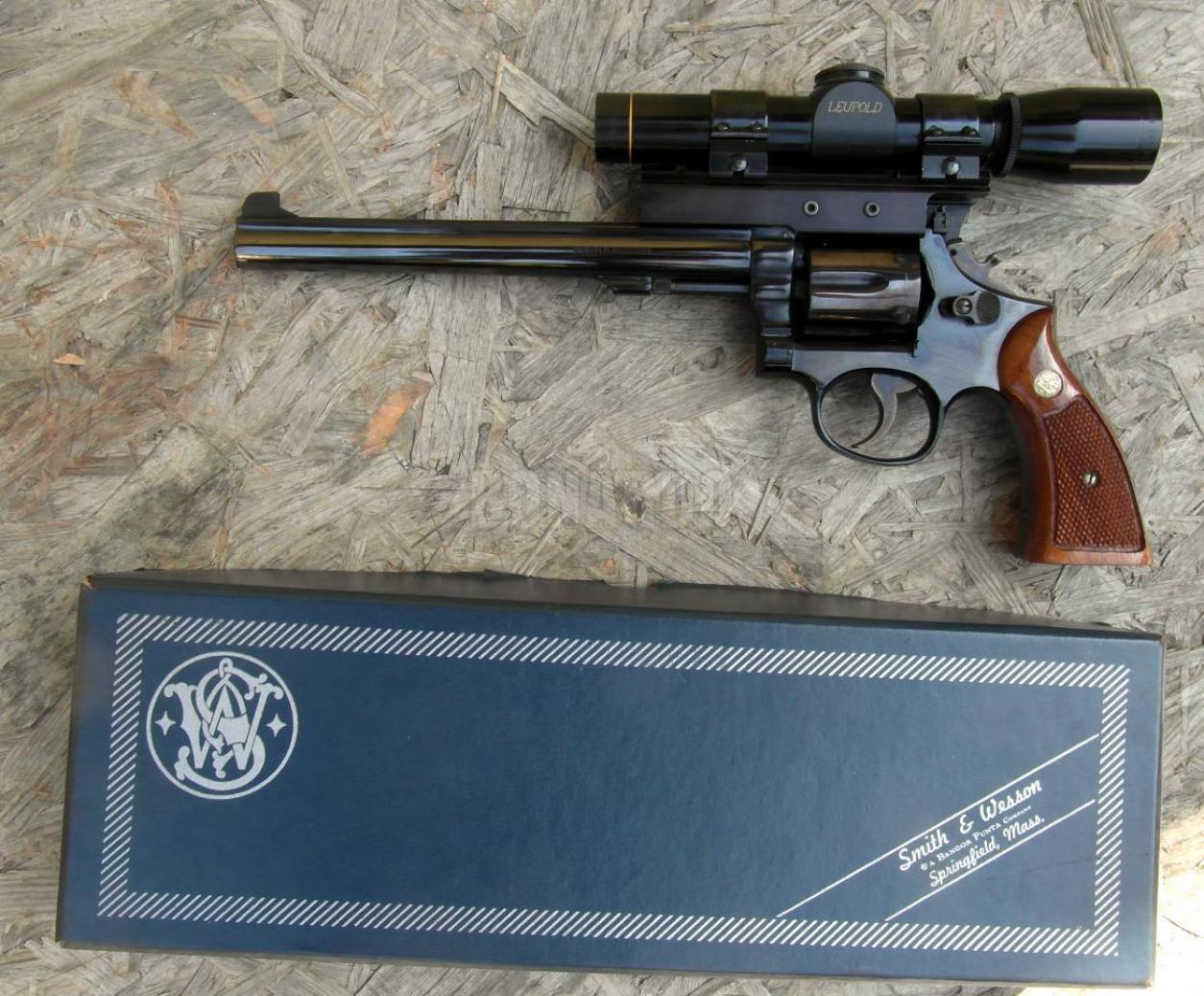 SMITH & WESSON MOD.14-3 CAL.38SPL. 8-3/8" spinata (ottica esclusa)