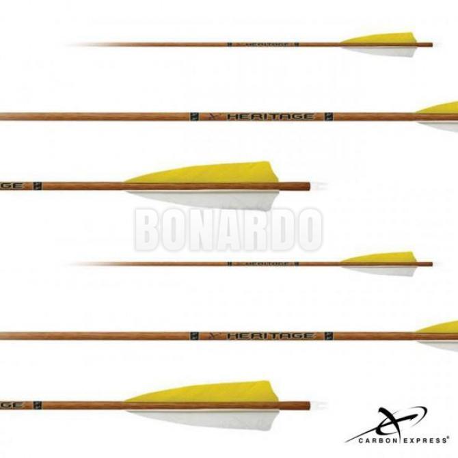 CARBON EXPRESS FRECCIA HERITAGE NATURAL 75 SCUDO 4"