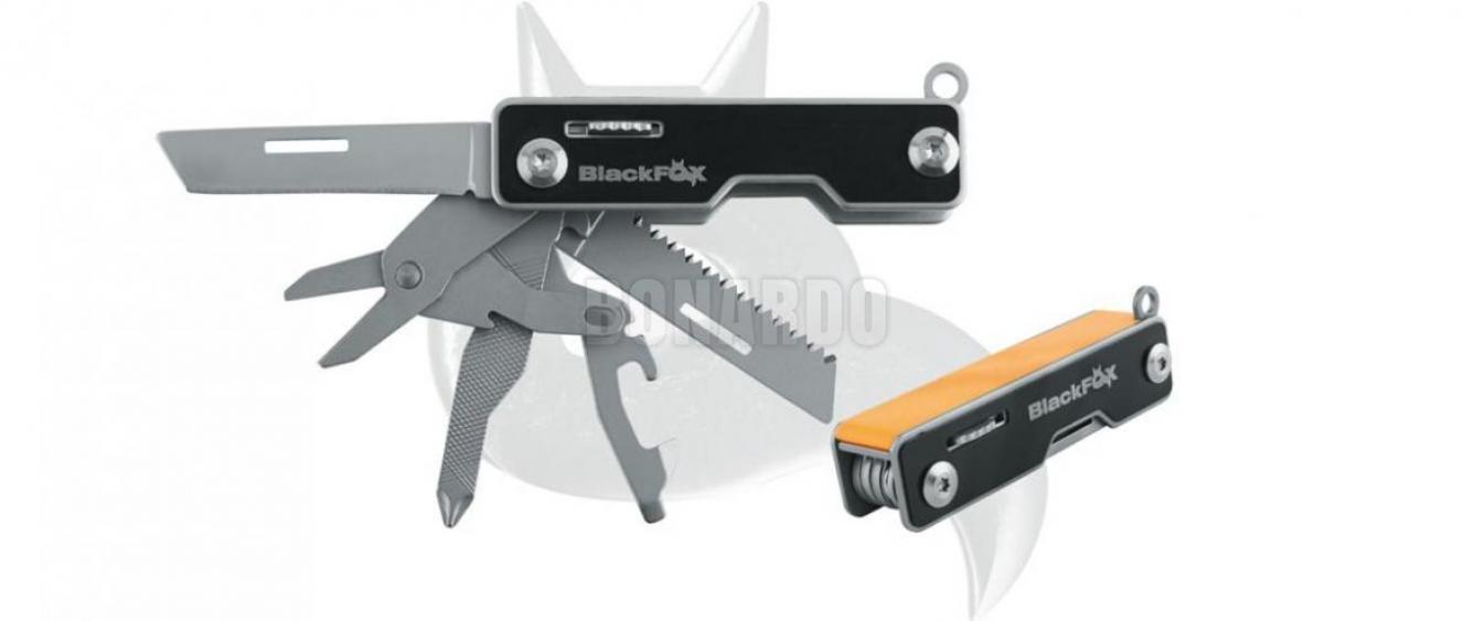 FOX COLTELLO MULTIUSO ALLUMINIUM RED BF-205OR