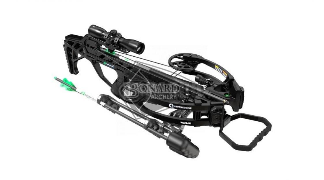 CENTER POINT BALESTRA WRATH 430 + ACCESSORI