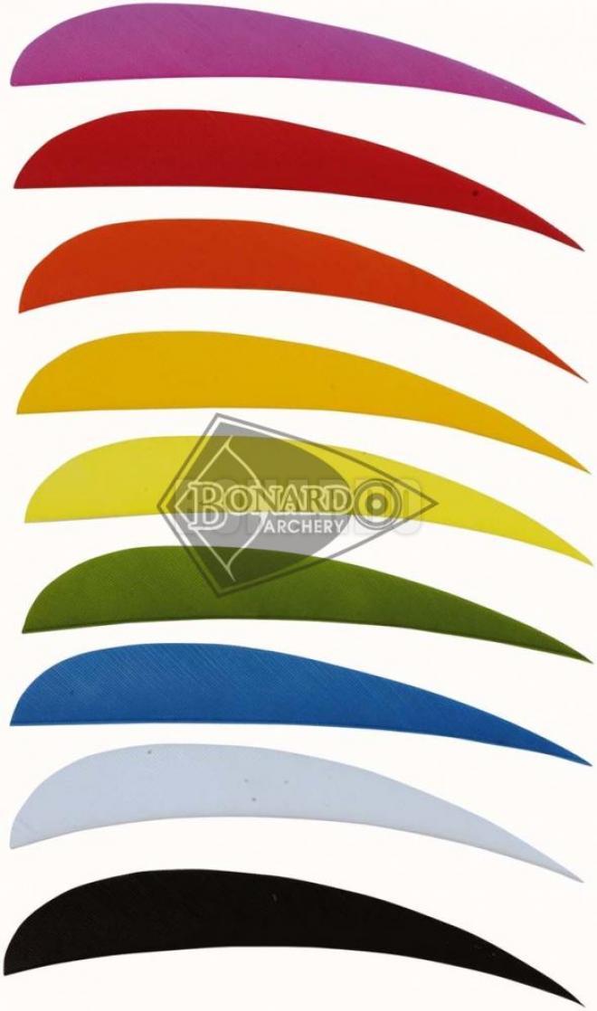 TRUEFLIGHT PENNE NATURALI 4" PARABOLA