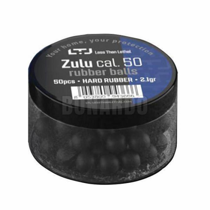 ZULU RUBBERBALL CAL 50 2,1 GR CONF. 100