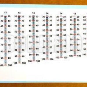 BONARDO ARCHERY SCALE GRADUATE SEGNADISTANZE PER MIRINO COMPOUND