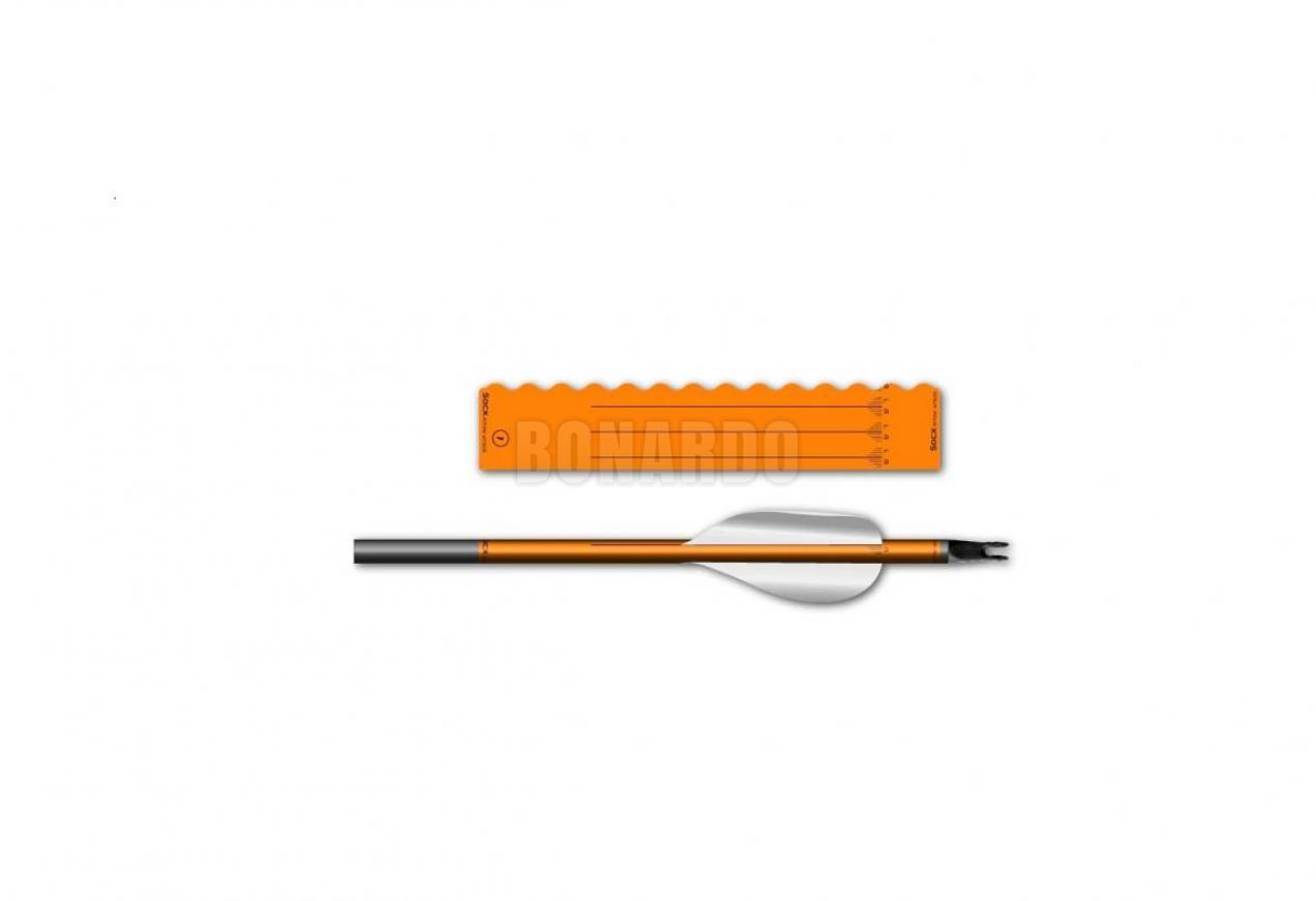 SOCX ARROW WRAPS WAVE EDGE FLUOR COLOR SPIN-WING  NAVIGATOR