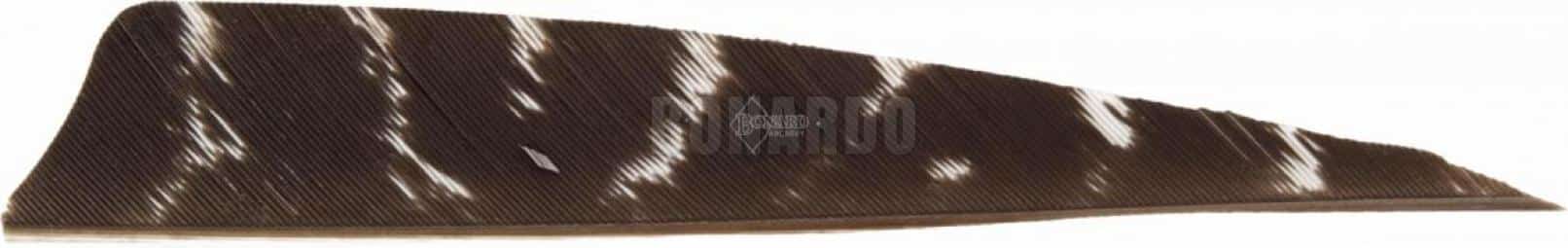 CROSS-X PENNE NATURALI 4" SCUDO BARRATE CONF.50 PEZZI