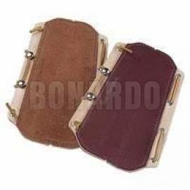 NEET PARABRACCIO T-AGS IN PELLE TRADIZIONALE BURGUNDY
