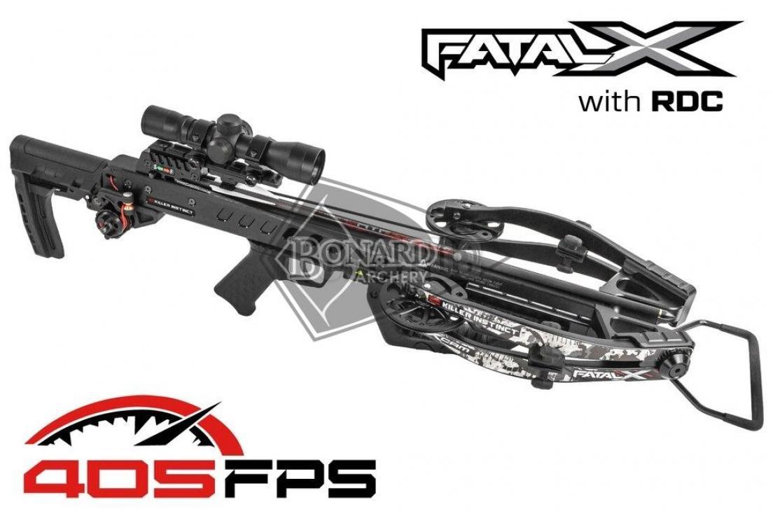 KILLER INSTINCT BALESTRA FATAL-X  195# + CARICHINO