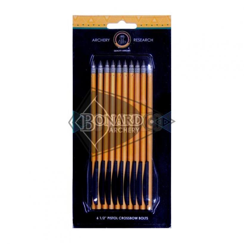 EK ARCHERY DARDO PISTOLA BALESTRA ALU 6.5" CONFEZIONE 10 PEZZI