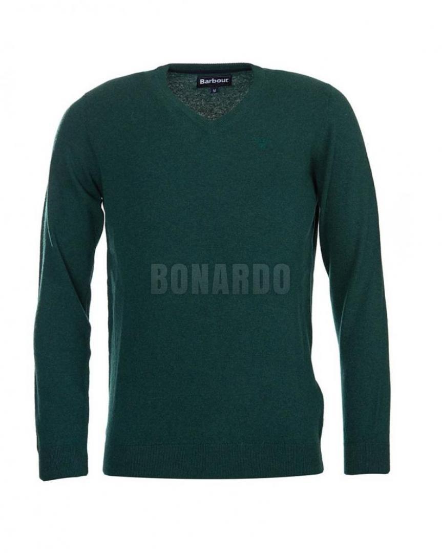 BARBOUR MAGLIA ESSENTIAL LAMBSWOOL GREEN TG. S