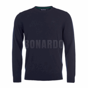 BARBOUR MAGLIA ESSENTIAL LAMBSWOOL BLUE TG. M