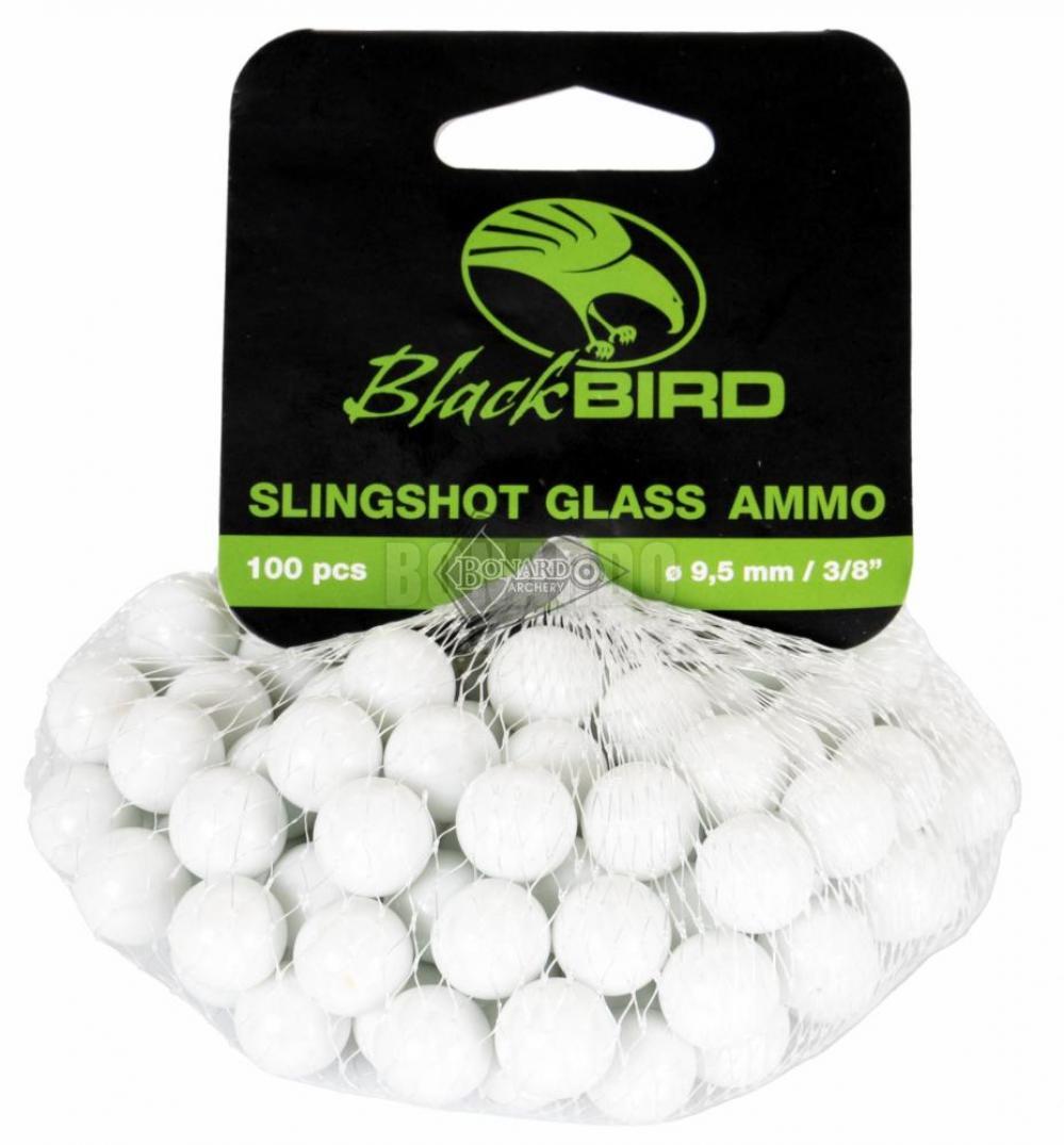 BLACKBIRD SFERE IN VETRO CONFEZIONE 100PZ